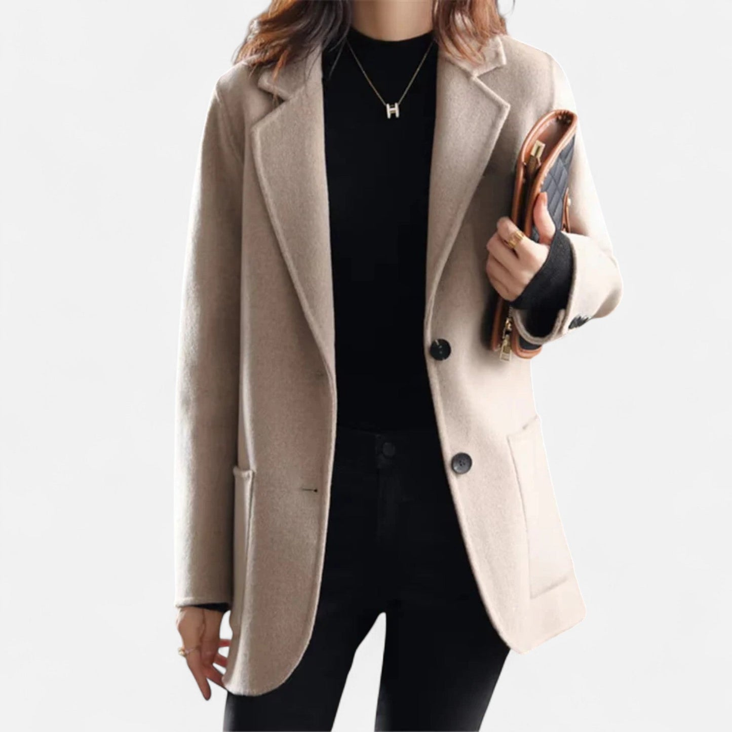 Old Monarchy | Women’s Classic Buttoned Blazer Coat
